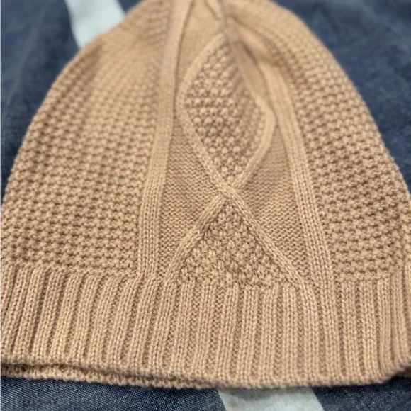 Cozy Knit Beanie in Light Pink - Picture 1 of 5